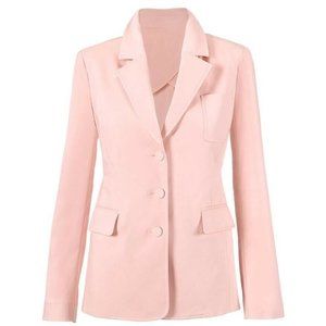 CAbi Brand New Carnation Pink Grace Blazer Jacket #5656 Long Sleeve Size 4